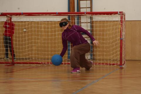 Michaela Čamborová v zápalu hry