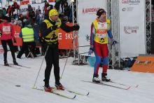 Marek Šimíček v cíli 50km