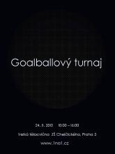 Goalballovy turnaj plakat